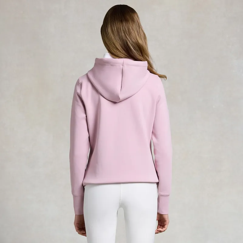 Holland Cooper Crystal Womens Hoodie - Dawn Pink-2