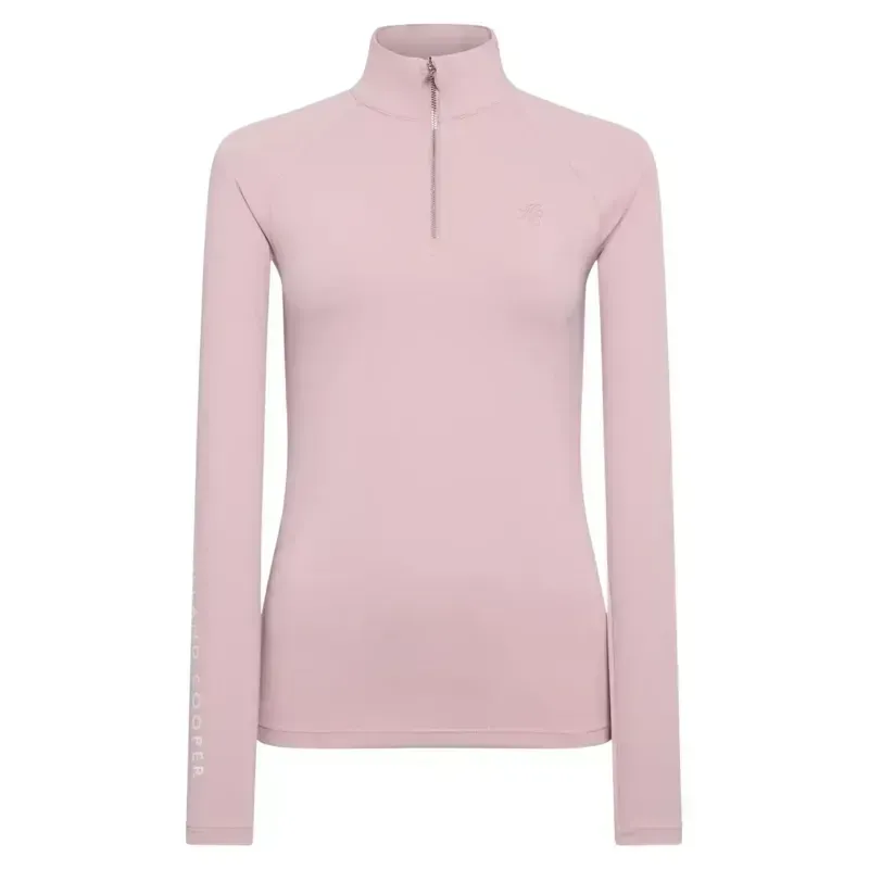 Holland Cooper Chiltern Womens Base Layer - Dawn Pink-2