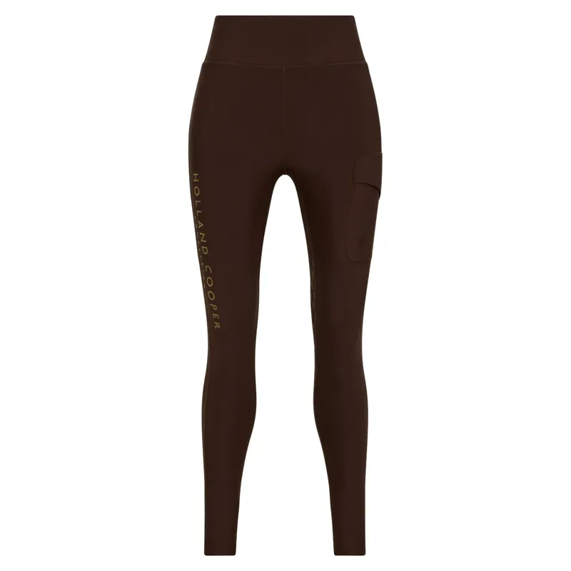 Holland Cooper Chiltern Women's Riding Tights - Walnut-3