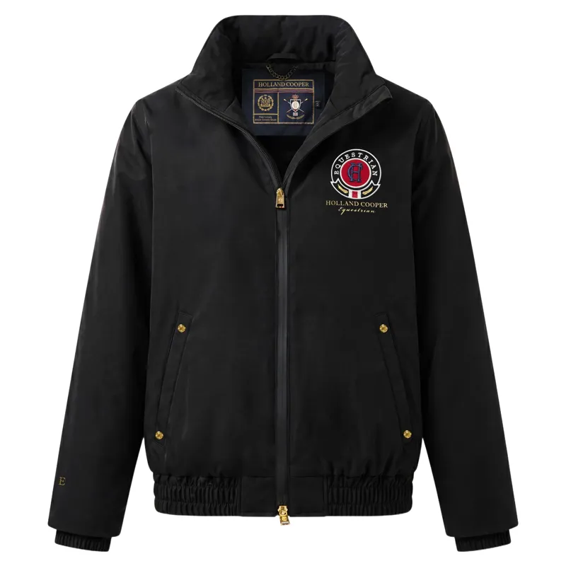 Holland Cooper Chiltern Team Women's Waterproof Jacket - Black