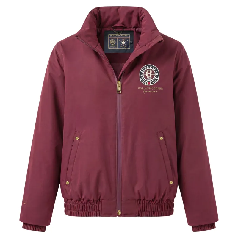 Holland Cooper Chiltern Team Women's Waterproof Jacket - Mulberry