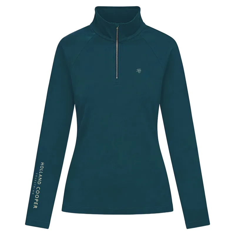 Holland Cooper Chiltern Womens Base Layer - Mineral Blue-1