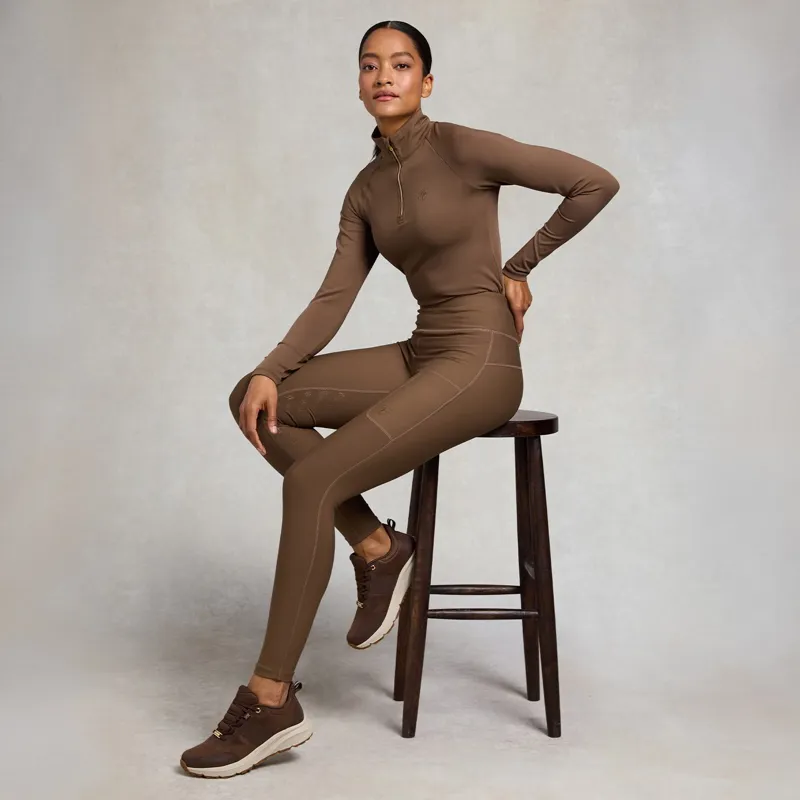 Holland Cooper Chiltern Women's Base Layer - Chestnut-4