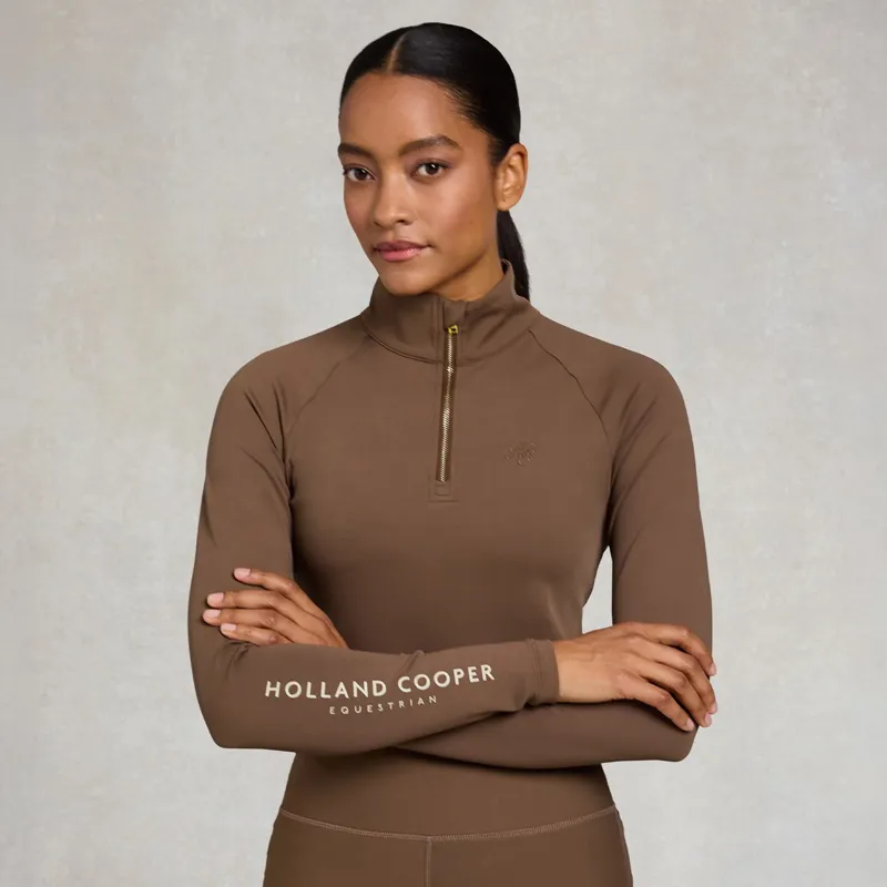 Holland Cooper Chiltern Women's Base Layer - Chestnut-2