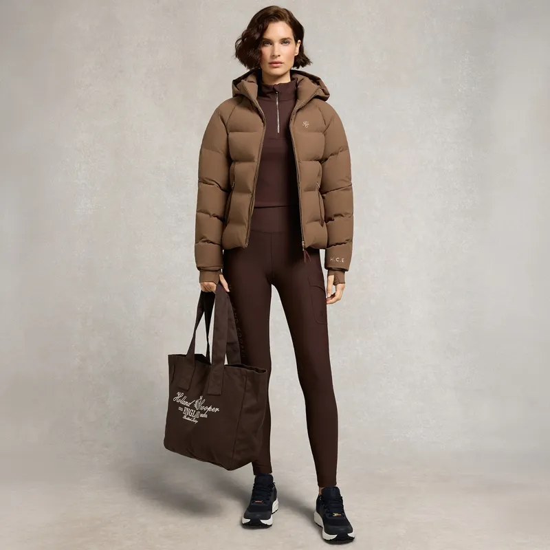 Holland Cooper Chiltern Women's Riding Tights - Walnut-10
