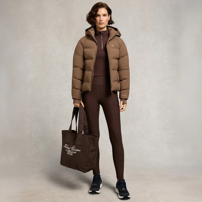Holland Cooper Chiltern Women's Riding Tights - Walnut-9