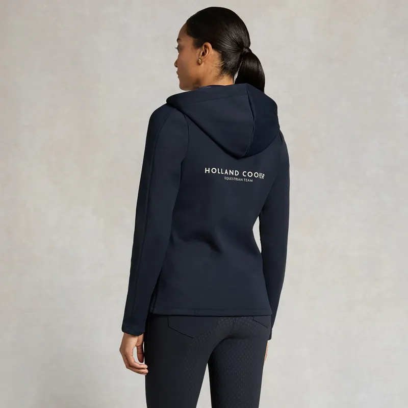 Holland Cooper Chiltern Women's Zip Training Top - Ink Navy-1
