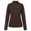 Holland Cooper Chiltern Womens Zip Training Top - Chocolate