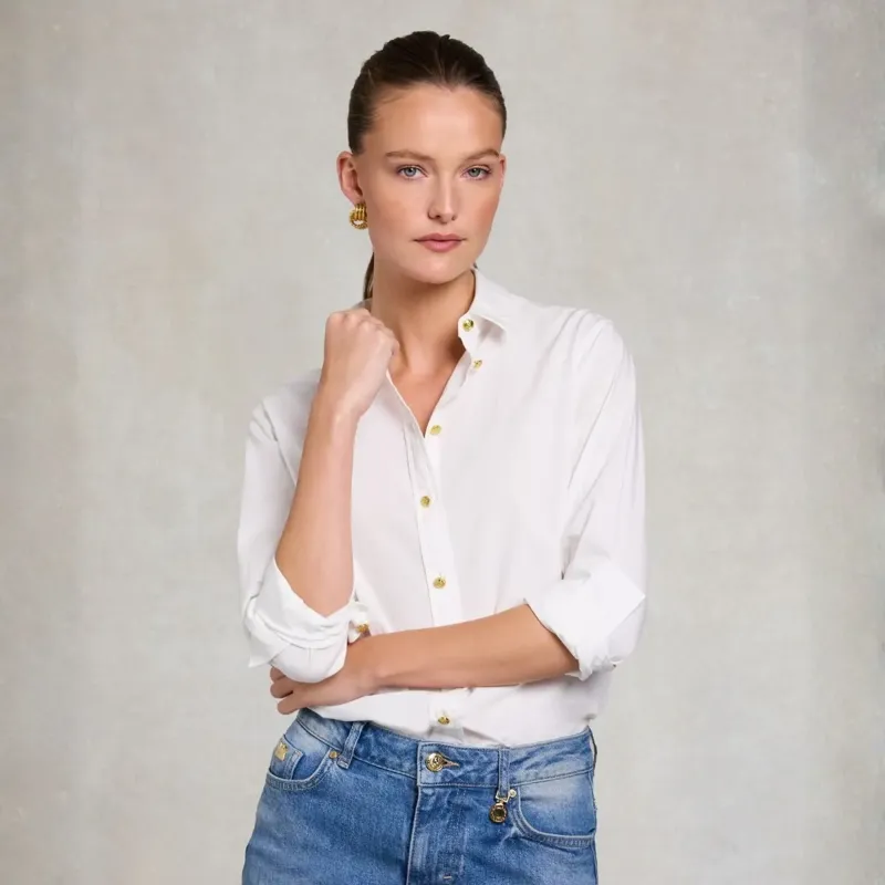 Holland Cooper Classic Women's Shirt - White