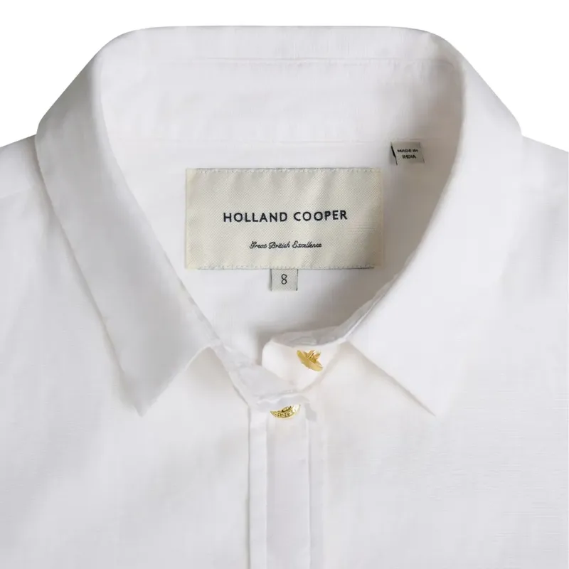 Holland Cooper Classic Women's Shirt - White-6