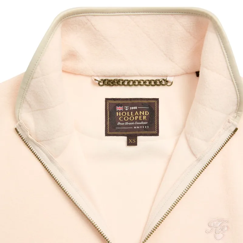 Holland Cooper Country Fleece Womens Vest - Palest Pink-6