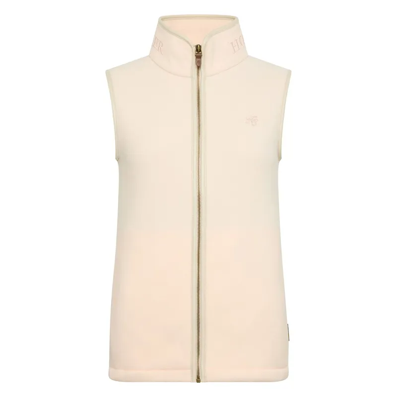 Holland Cooper Country Fleece Womens Vest - Palest Pink-3