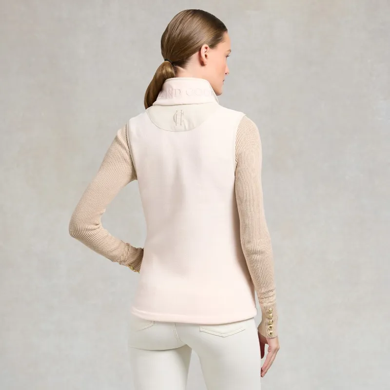 Holland Cooper Country Fleece Womens Vest - Palest Pink-1