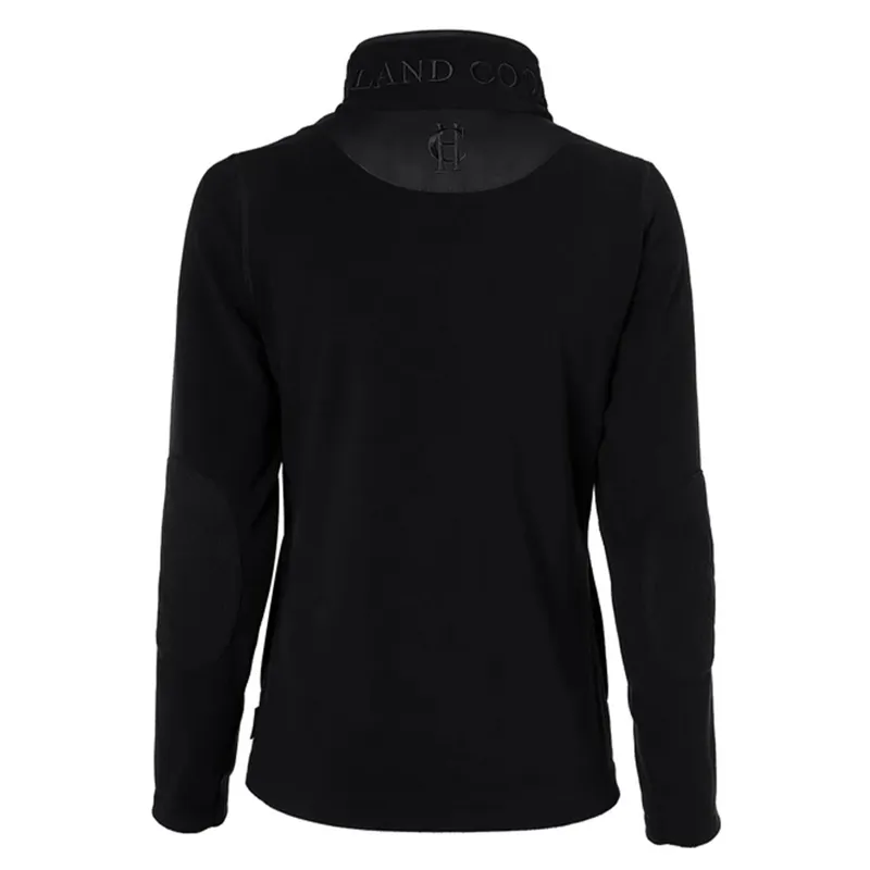 Holland Cooper Country Fleece Half Zip Women's Pullover - Black-5