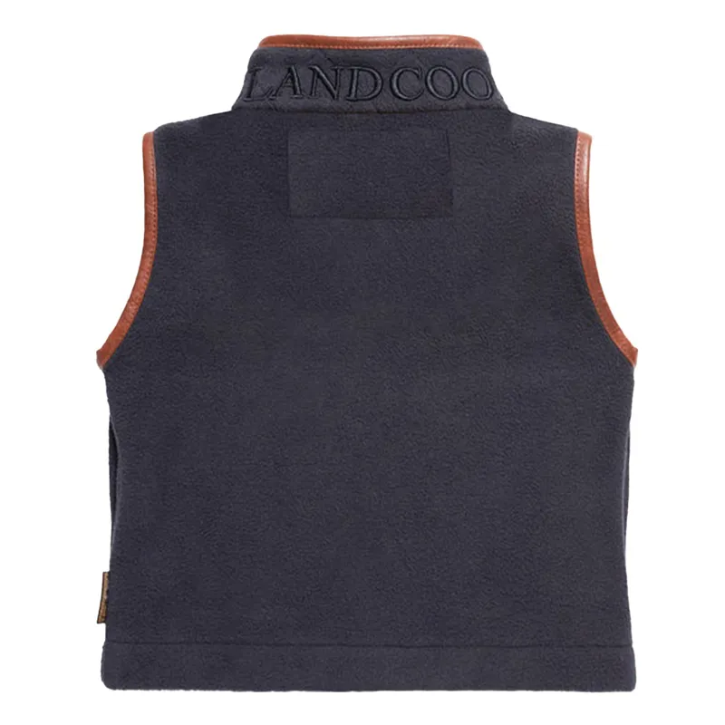 Holland Cooper Little Country Fleece Junior Vest - Ink Navy-2