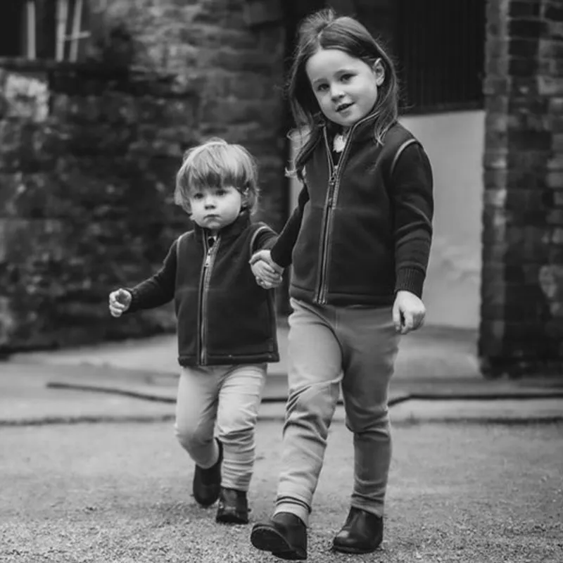 Holland Cooper Little Country Fleece Junior Vest - Ink Navy-8