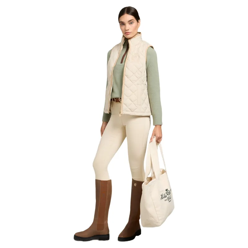 Holland Cooper Country Women's Quarter Zip Knit - Sage-6