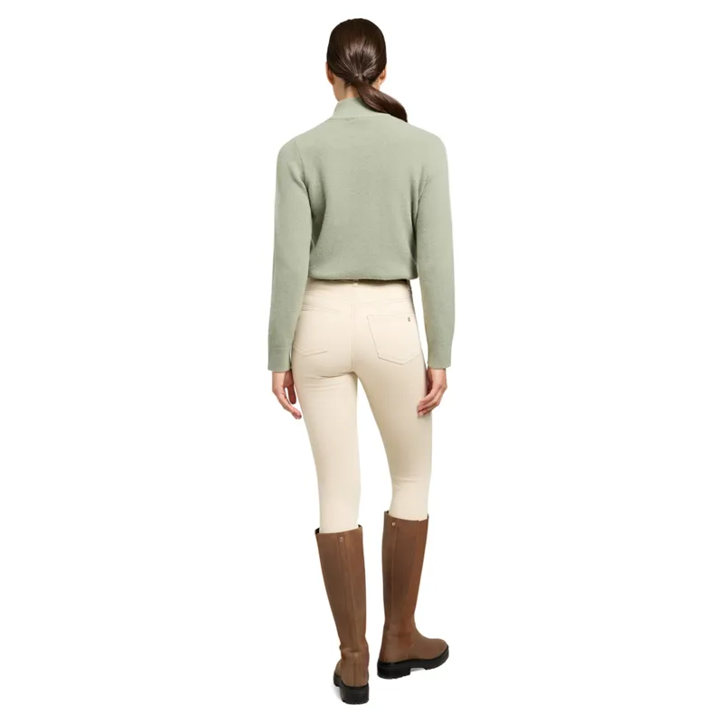 Holland Cooper Country Women's Quarter Zip Knit - Sage-5