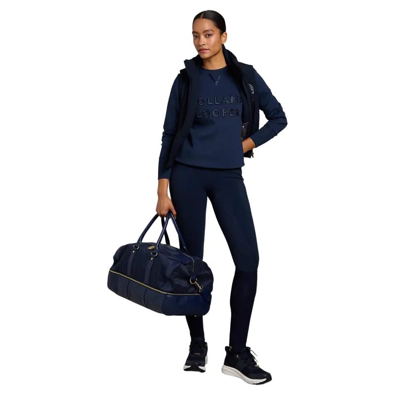 Holland Cooper Crystal Crew Women's Sweater - Ink Navy-3