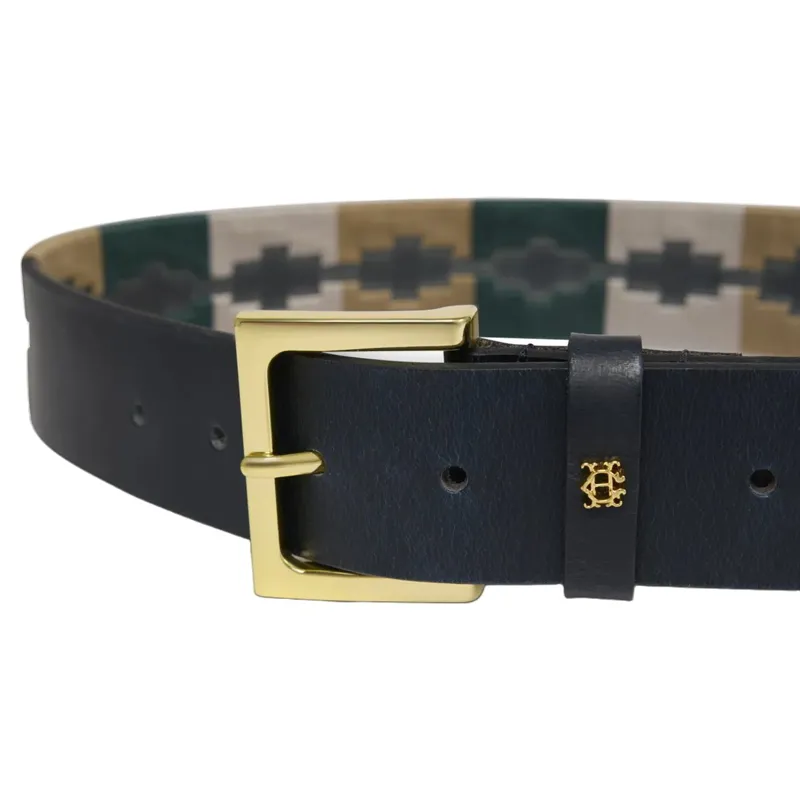 Holland Cooper Equestrian Women's Polo Belt - Ink Navy-6