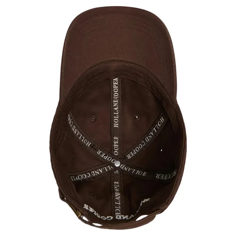 Holland Cooper Equine Club Cap - Chocolate-5