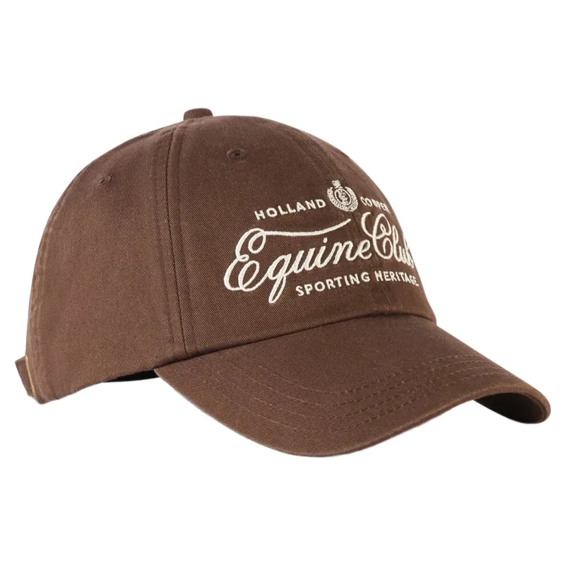 Holland Cooper Equine Club Cap - Chocolate