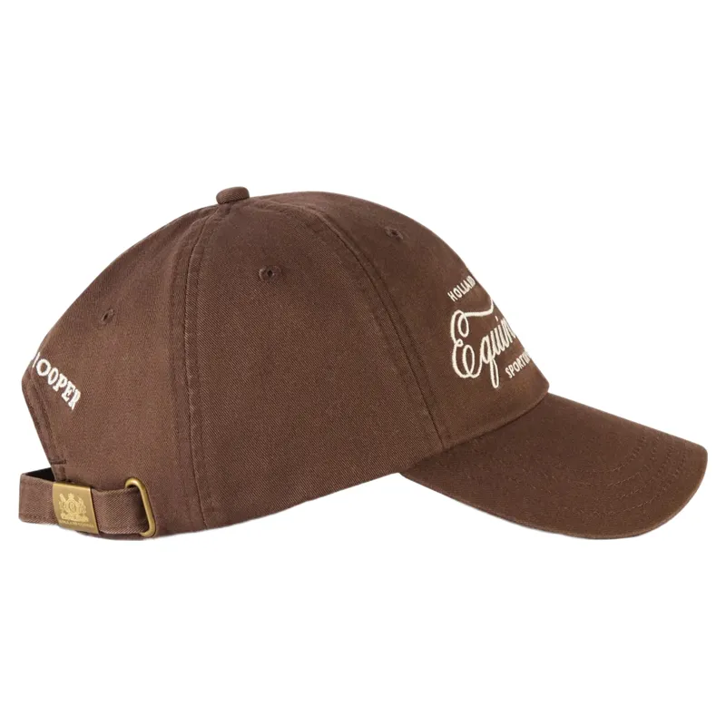 Holland Cooper Equine Club Cap - Chocolate-3