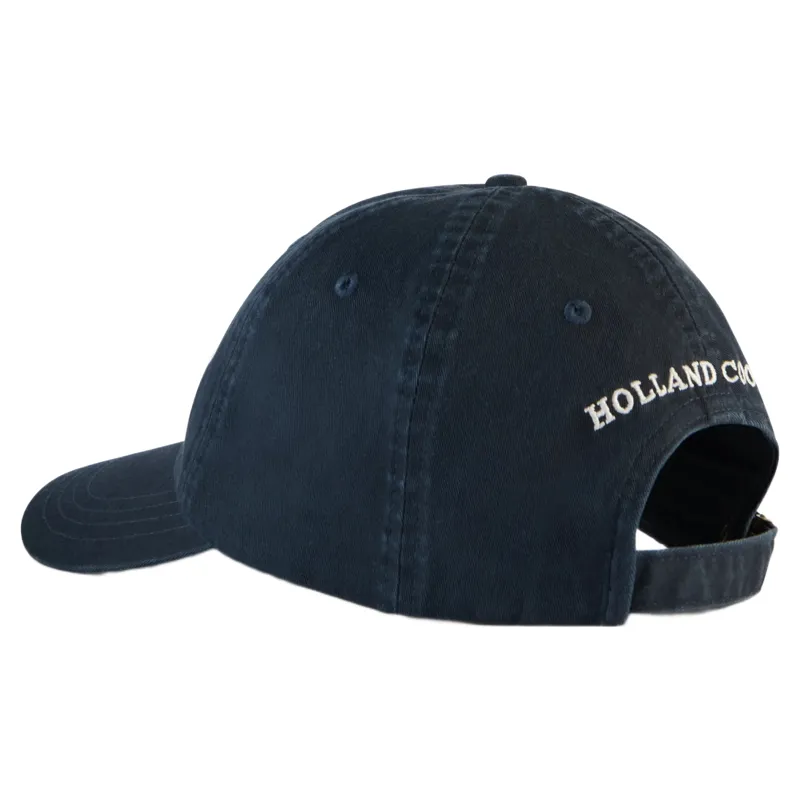 Holland Cooper Equine Club Cap - Ink Navy Ecru-3