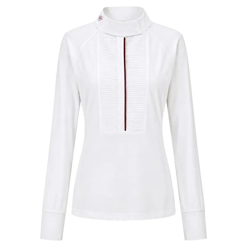 Holland Cooper Farleigh Women's Long Sleeve Show Shirt - White