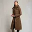 Holland Cooper Folgate Women's Long Waterproof Rain Coat - Chestnut