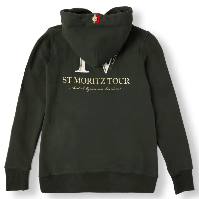 Holland Cooper HC Heritage Ladies Hoodie - Racing Green-1