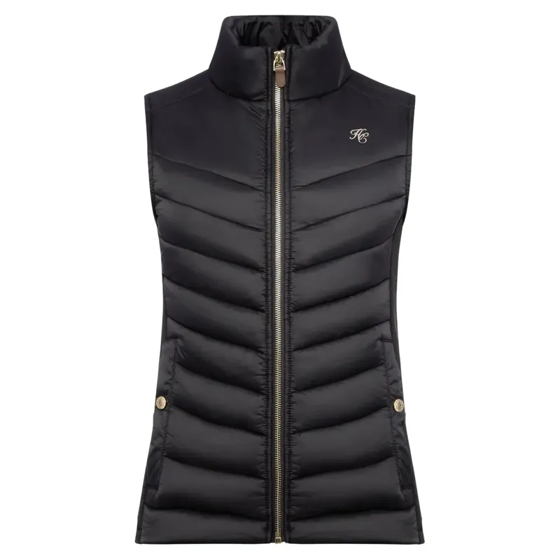Holland Cooper Hybrid Womens Equestrian Vest - Black-2