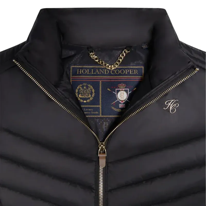 Holland Cooper Hybrid Womens Equestrian Vest - Black-8