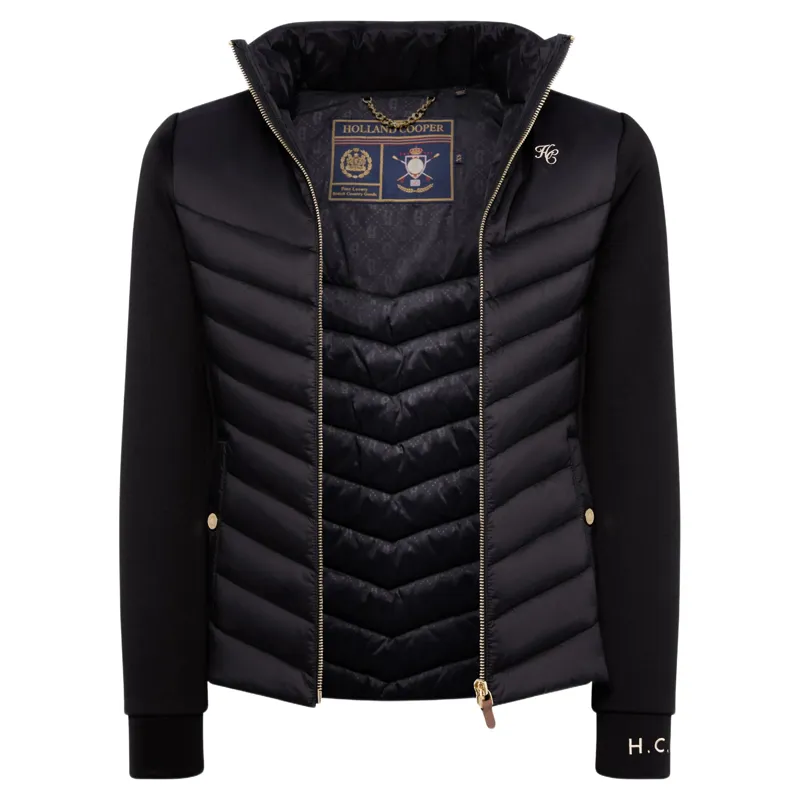 Holland Cooper Hybrid Equestrian Women's Jacket - Black-2