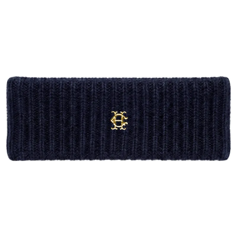 Holland Cooper Womens Knitted Headband - Navy