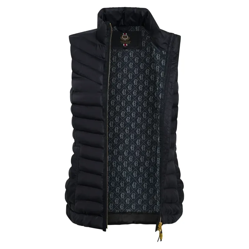 Holland Cooper Women's Lightweight Puffer Vest - Ink Navy-9