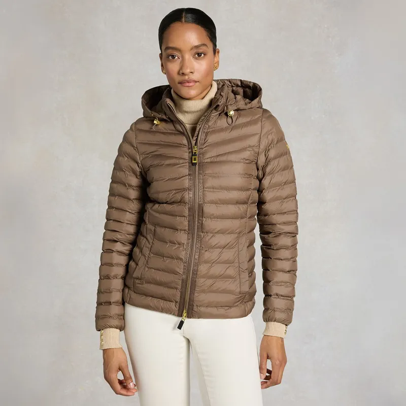 Holland Cooper Lightweight Women's Puffer Jacket-Chestnut