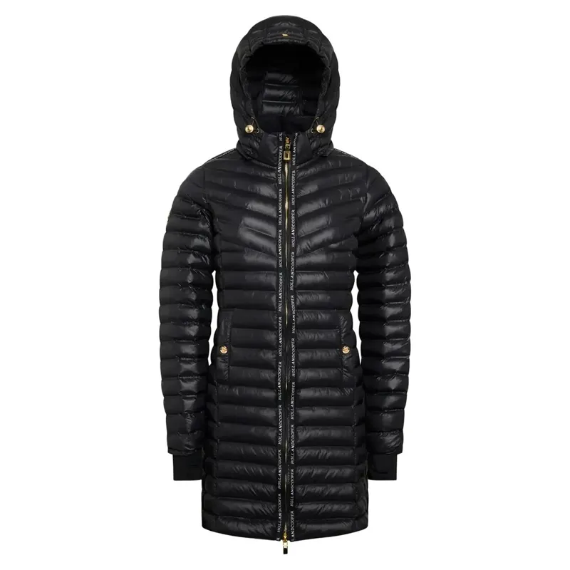 Holland Cooper Lightweight Women's Puffer Coat - Ink Navy-6