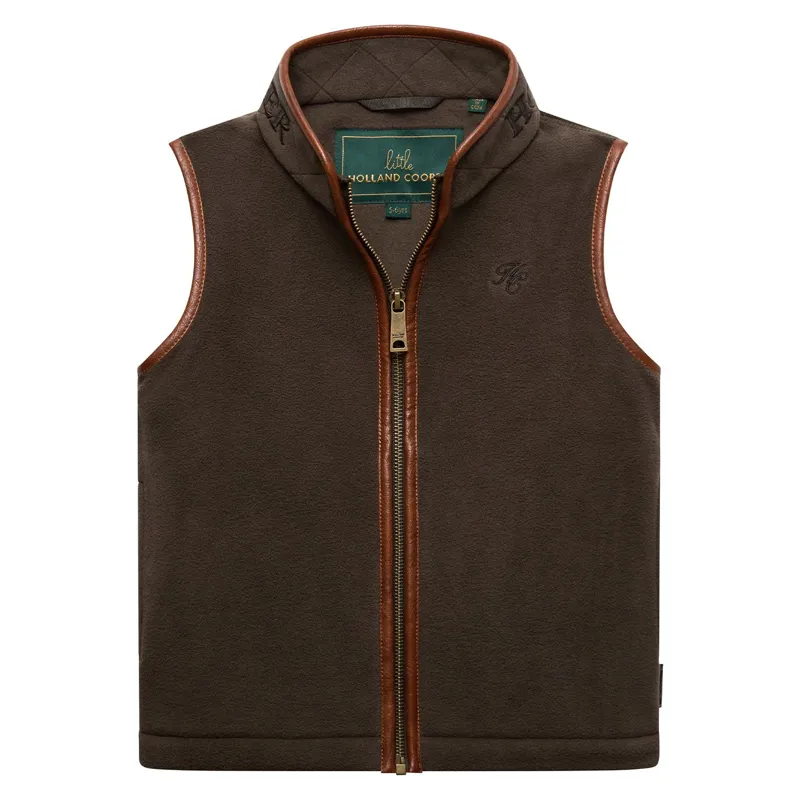 Holland Cooper Little Country Fleece Junior Vest - Khaki