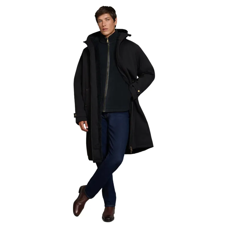 Holland Cooper One-Size Men's Waterproof Coat - Black-3