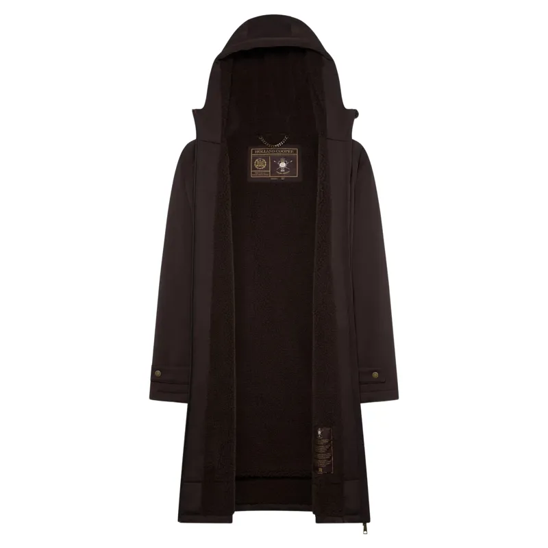 Holland Cooper One-Size Men's Waterproof Coat - Chocolate-2
