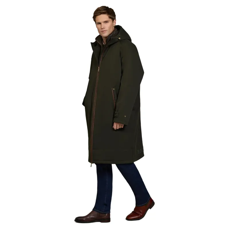 Holland Cooper One-Size Men's Waterproof Coat - Khaki-3