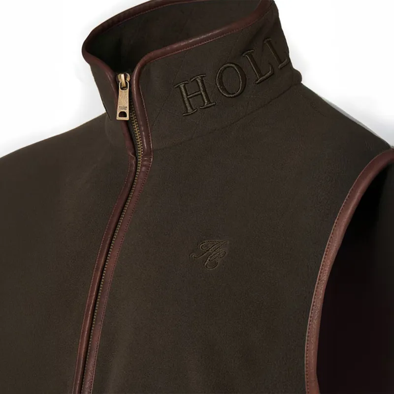 Holland Cooper Country Men's Fleece Vest - Khaki-5