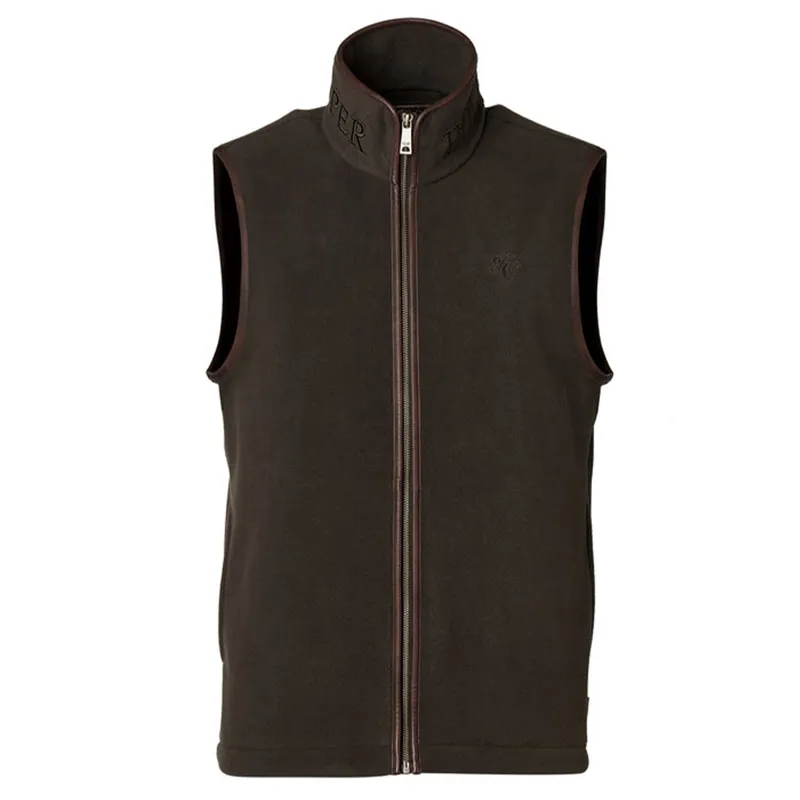 Holland Cooper Country Men's Fleece Vest - Khaki-3