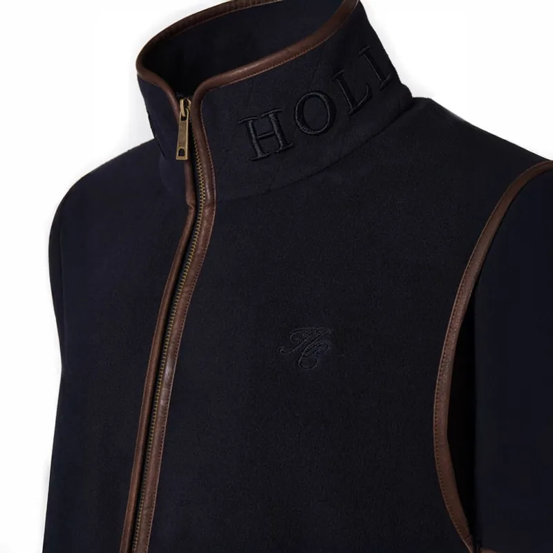 Holland Cooper Country Mens Fleece Vest - Ink Navy-7