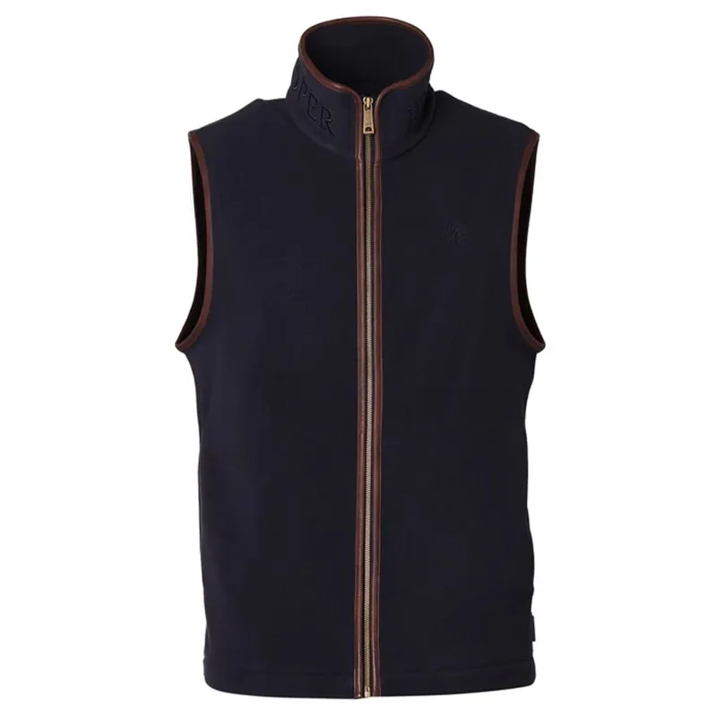 Holland Cooper Country Mens Fleece Vest - Ink Navy-4