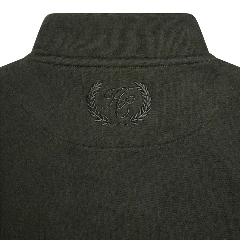 Holland Cooper Men's Quarter Zip Sweatshirt - Racing Green-7