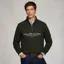 Holland Cooper Henley Sporting Goods Men's Quarter Zip - Racing Green