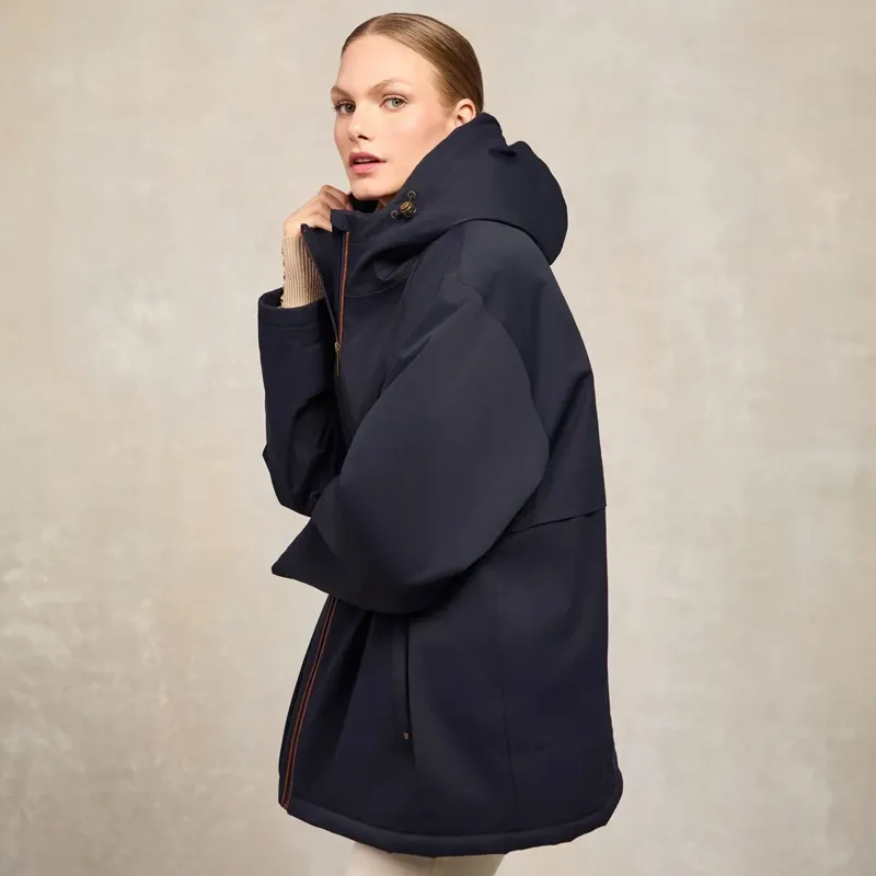 Holland Cooper One Size Waterproof Women's Jacket - Ink Navy-3