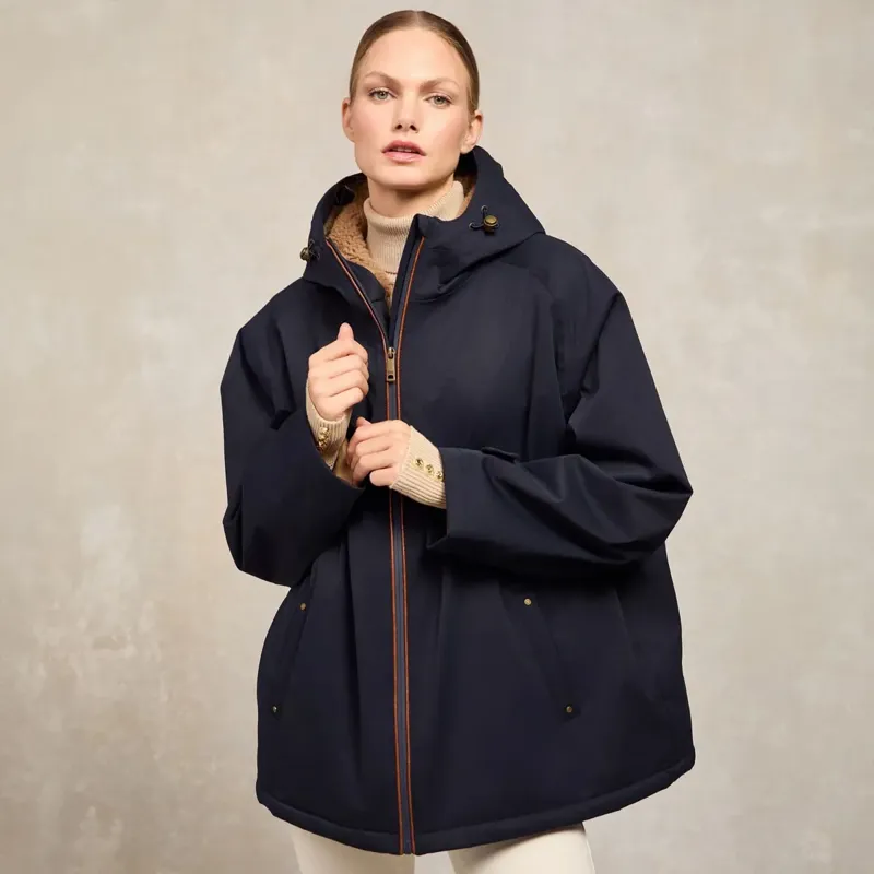 Holland Cooper One Size Waterproof Women's Jacket - Ink Navy